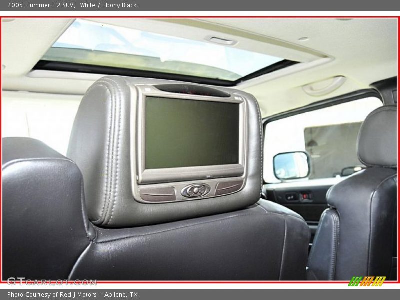 White / Ebony Black 2005 Hummer H2 SUV