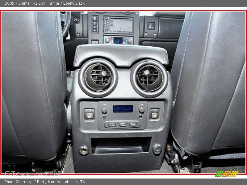 White / Ebony Black 2005 Hummer H2 SUV