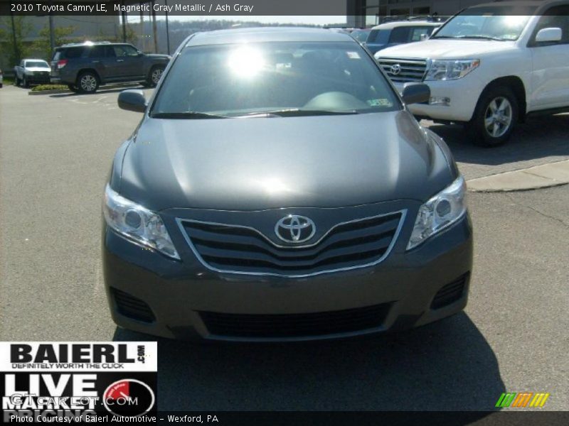 Magnetic Gray Metallic / Ash Gray 2010 Toyota Camry LE