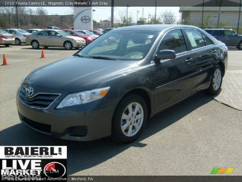Magnetic Gray Metallic / Ash Gray 2010 Toyota Camry LE