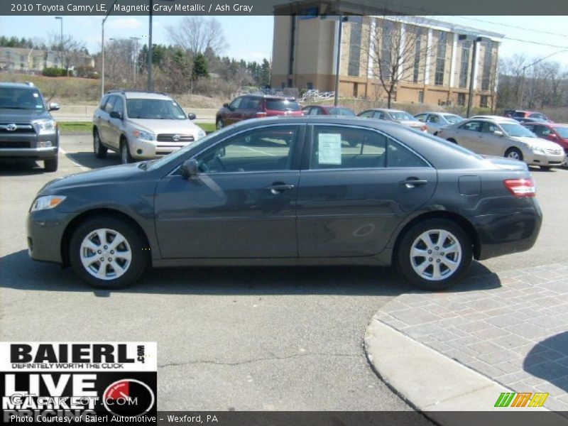 Magnetic Gray Metallic / Ash Gray 2010 Toyota Camry LE