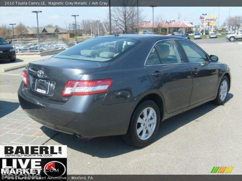 Magnetic Gray Metallic / Ash Gray 2010 Toyota Camry LE