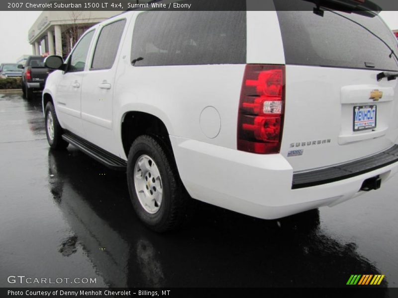 Summit White / Ebony 2007 Chevrolet Suburban 1500 LT 4x4