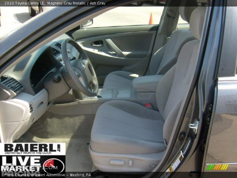 Magnetic Gray Metallic / Ash Gray 2010 Toyota Camry LE
