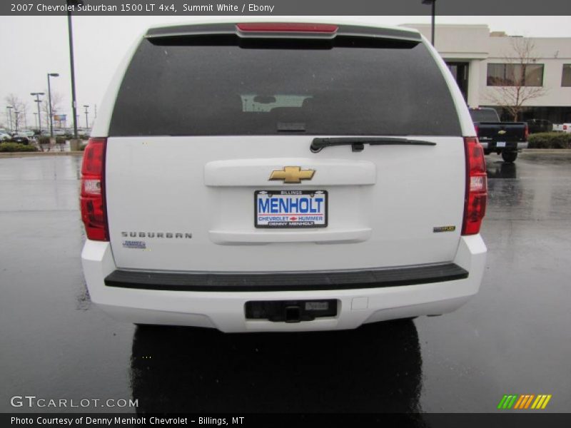 Summit White / Ebony 2007 Chevrolet Suburban 1500 LT 4x4