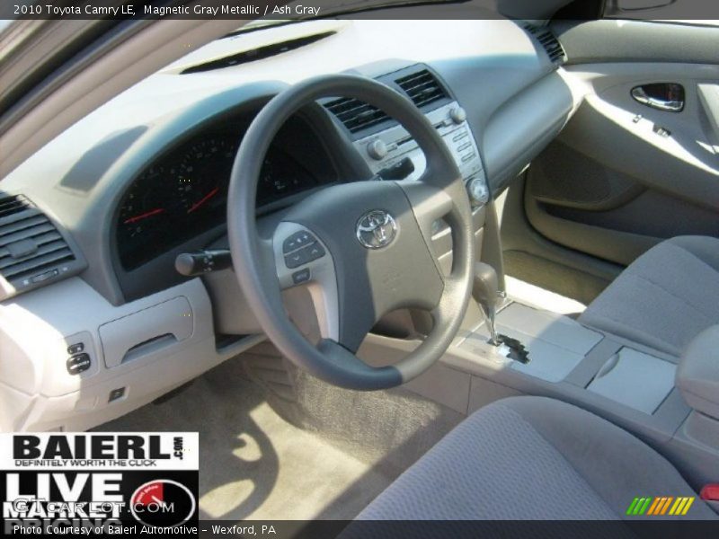 Magnetic Gray Metallic / Ash Gray 2010 Toyota Camry LE