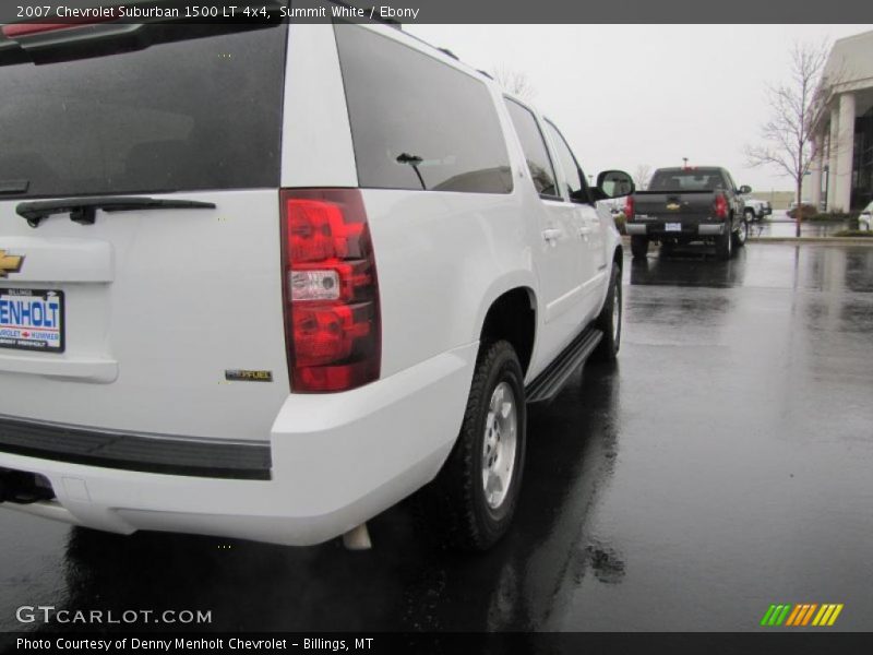Summit White / Ebony 2007 Chevrolet Suburban 1500 LT 4x4