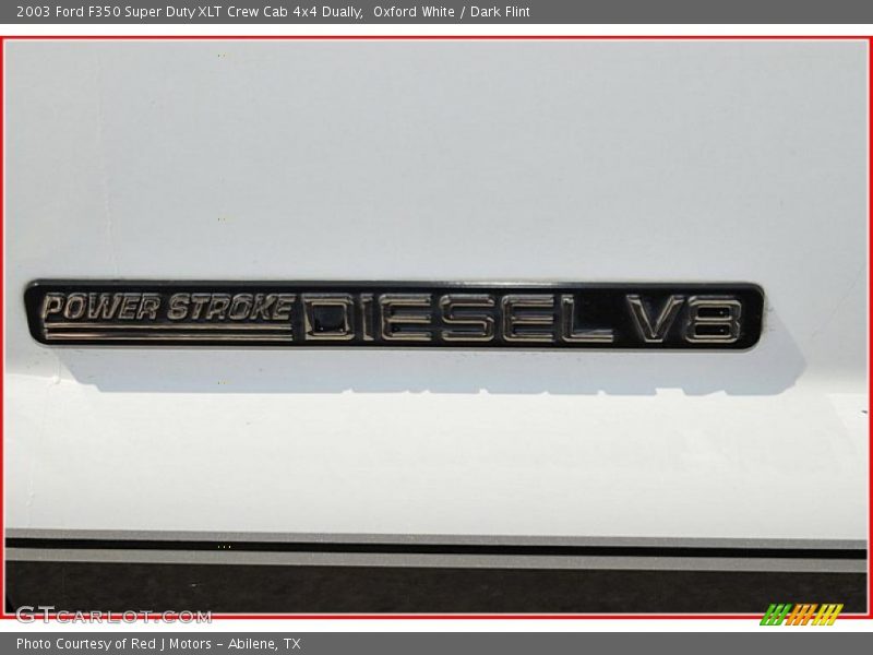  2003 F350 Super Duty XLT Crew Cab 4x4 Dually Logo