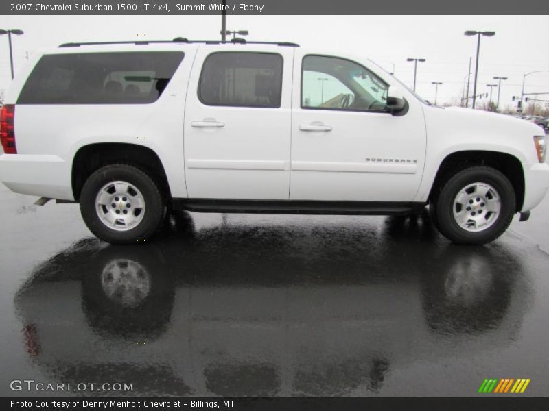 Summit White / Ebony 2007 Chevrolet Suburban 1500 LT 4x4