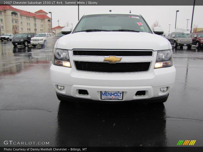 Summit White / Ebony 2007 Chevrolet Suburban 1500 LT 4x4