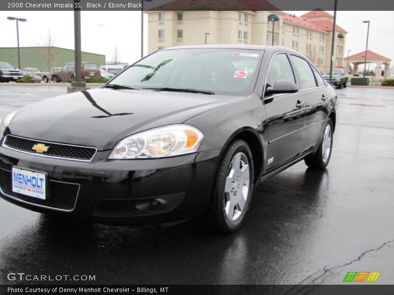 Black / Ebony Black 2008 Chevrolet Impala SS
