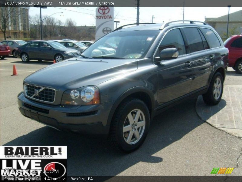 Titanium Gray Metallic / Graphite 2007 Volvo XC90 3.2 AWD