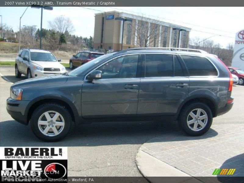 Titanium Gray Metallic / Graphite 2007 Volvo XC90 3.2 AWD