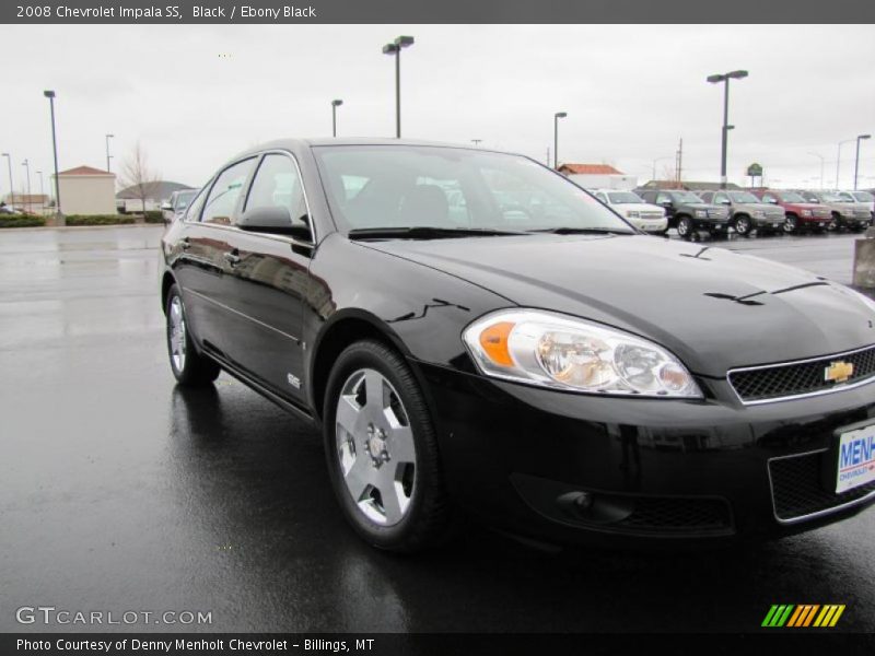 Black / Ebony Black 2008 Chevrolet Impala SS