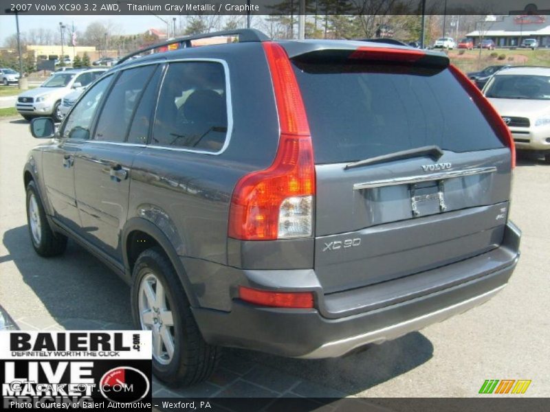Titanium Gray Metallic / Graphite 2007 Volvo XC90 3.2 AWD
