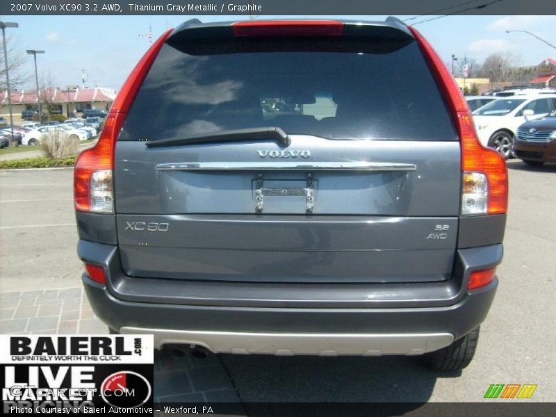 Titanium Gray Metallic / Graphite 2007 Volvo XC90 3.2 AWD