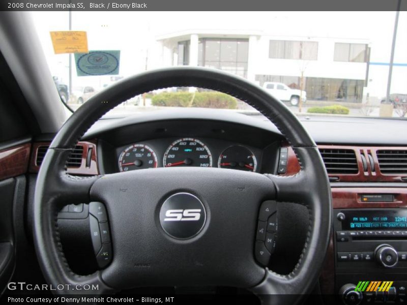 Black / Ebony Black 2008 Chevrolet Impala SS