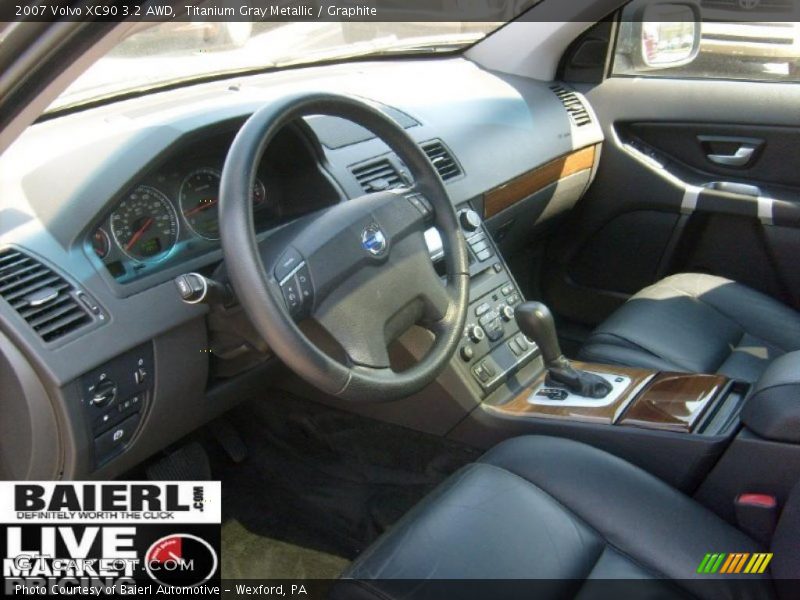 Titanium Gray Metallic / Graphite 2007 Volvo XC90 3.2 AWD