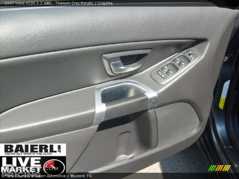Titanium Gray Metallic / Graphite 2007 Volvo XC90 3.2 AWD