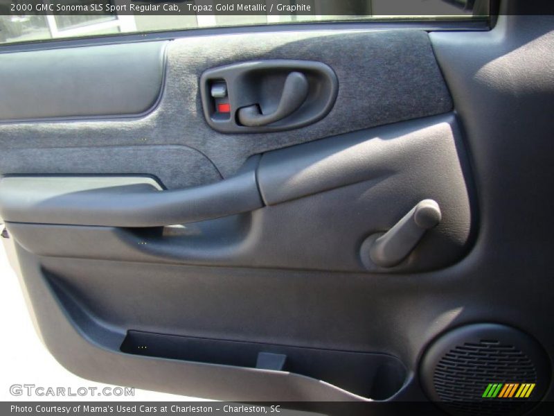 Topaz Gold Metallic / Graphite 2000 GMC Sonoma SLS Sport Regular Cab