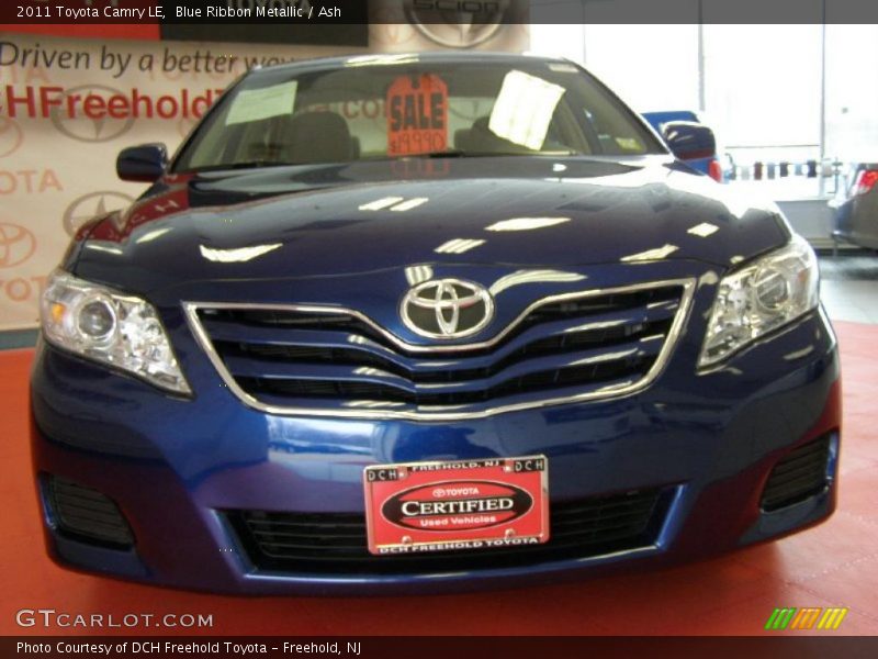 Blue Ribbon Metallic / Ash 2011 Toyota Camry LE