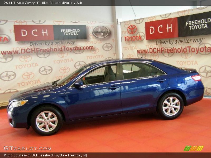 Blue Ribbon Metallic / Ash 2011 Toyota Camry LE