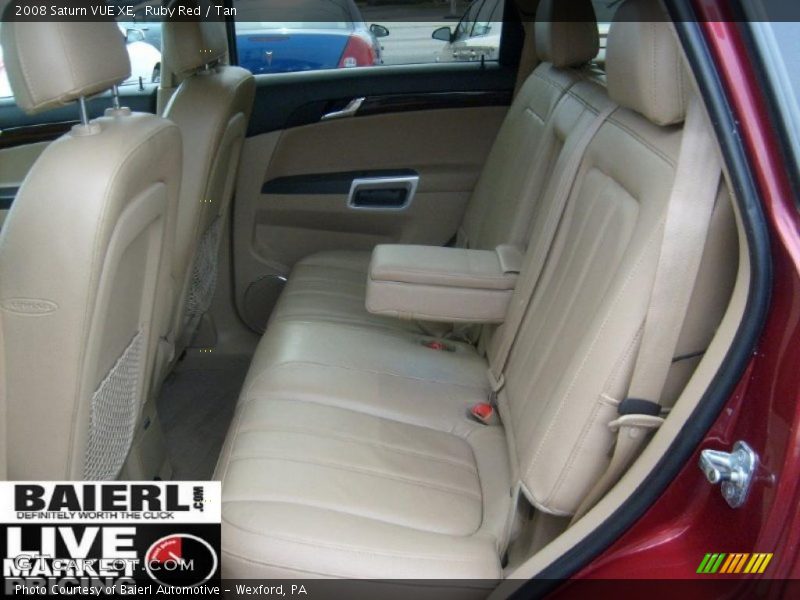 Ruby Red / Tan 2008 Saturn VUE XE