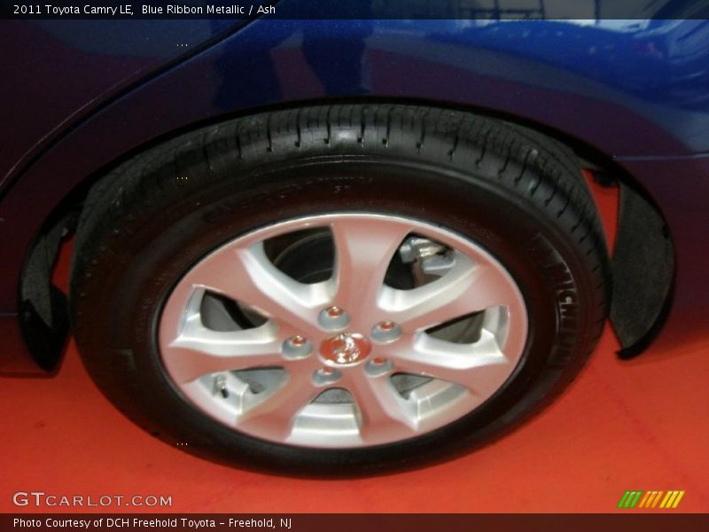 Blue Ribbon Metallic / Ash 2011 Toyota Camry LE