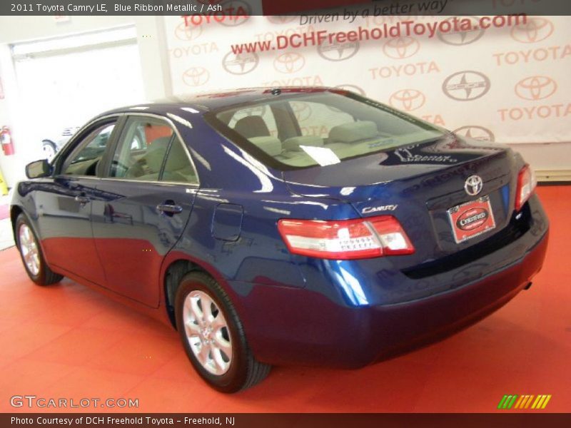 Blue Ribbon Metallic / Ash 2011 Toyota Camry LE