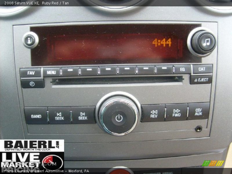 Ruby Red / Tan 2008 Saturn VUE XE