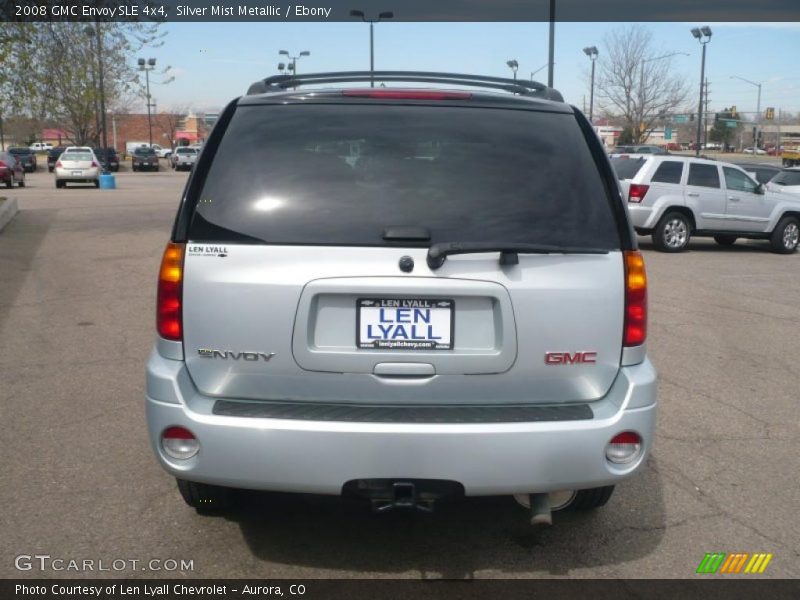 Silver Mist Metallic / Ebony 2008 GMC Envoy SLE 4x4