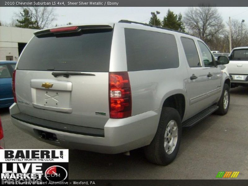 Sheer Silver Metallic / Ebony 2010 Chevrolet Suburban LS 4x4