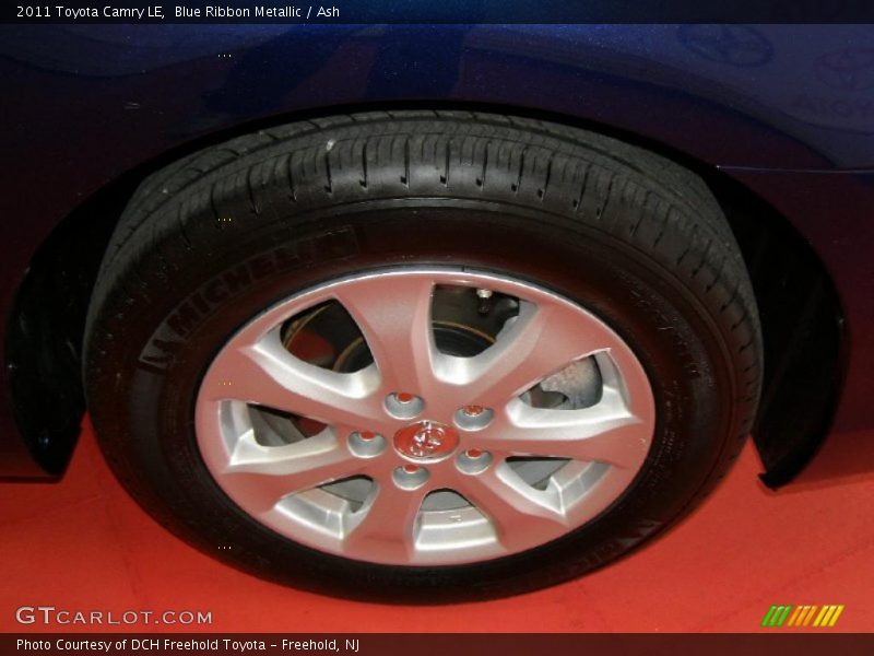 Blue Ribbon Metallic / Ash 2011 Toyota Camry LE