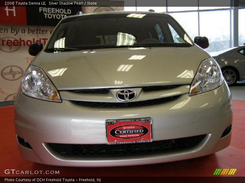 Silver Shadow Pearl / Stone 2008 Toyota Sienna LE
