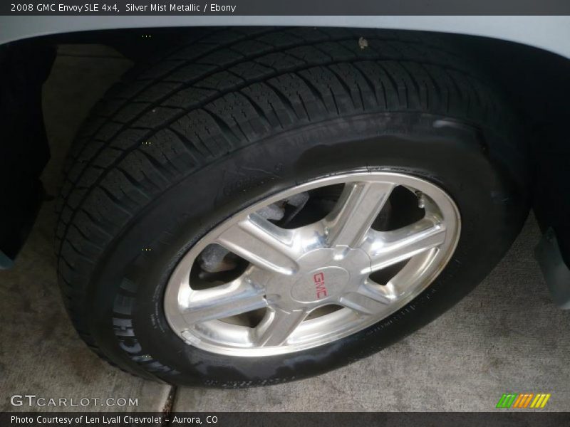 Silver Mist Metallic / Ebony 2008 GMC Envoy SLE 4x4