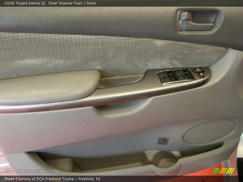 Silver Shadow Pearl / Stone 2008 Toyota Sienna LE