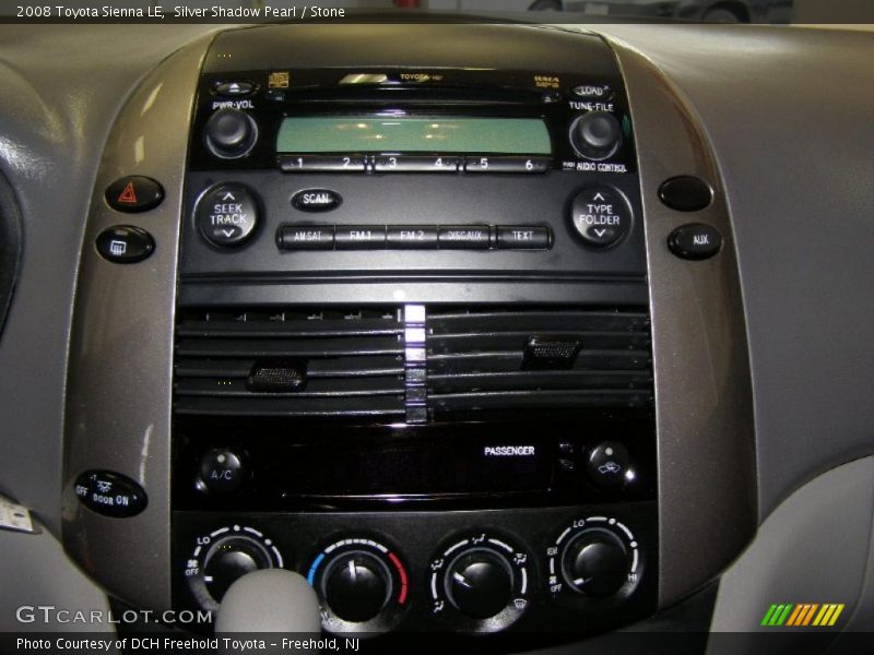 Silver Shadow Pearl / Stone 2008 Toyota Sienna LE