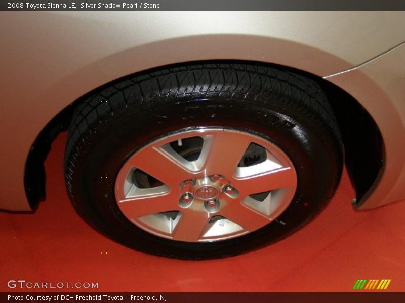 Silver Shadow Pearl / Stone 2008 Toyota Sienna LE