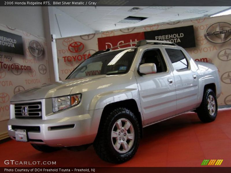 Billet Silver Metallic / Gray 2006 Honda Ridgeline RTS