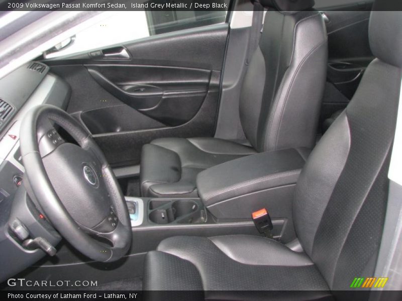 Island Grey Metallic / Deep Black 2009 Volkswagen Passat Komfort Sedan