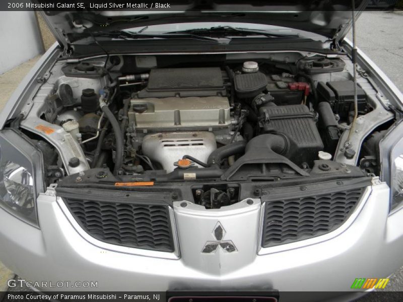 Liquid Silver Metallic / Black 2006 Mitsubishi Galant SE