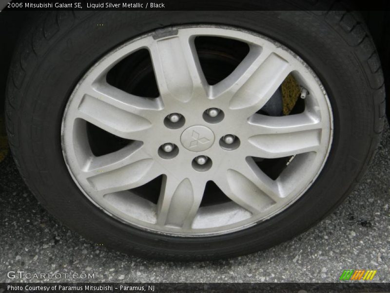 Liquid Silver Metallic / Black 2006 Mitsubishi Galant SE