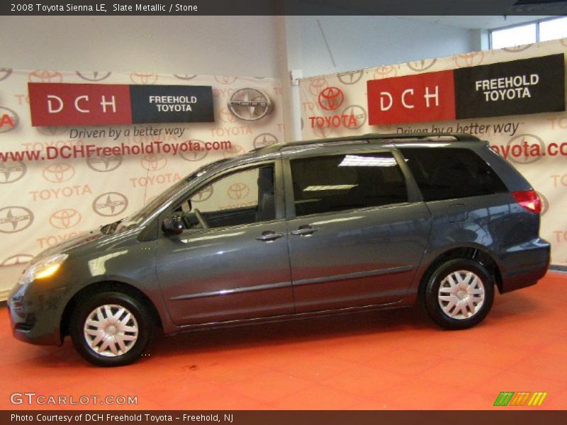 Slate Metallic / Stone 2008 Toyota Sienna LE