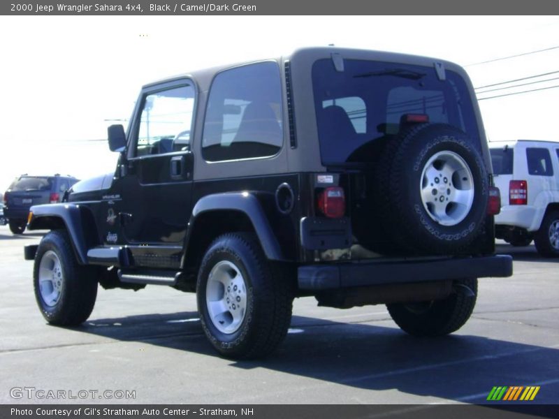 Black / Camel/Dark Green 2000 Jeep Wrangler Sahara 4x4