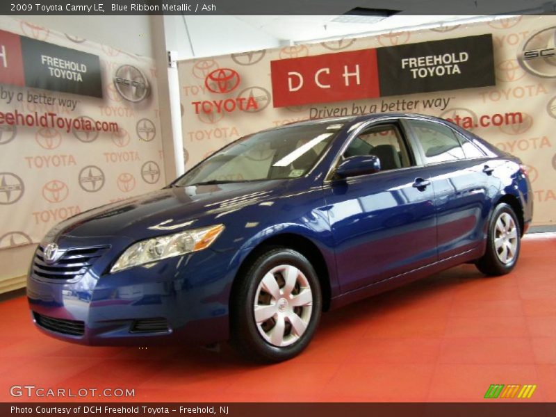 Blue Ribbon Metallic / Ash 2009 Toyota Camry LE