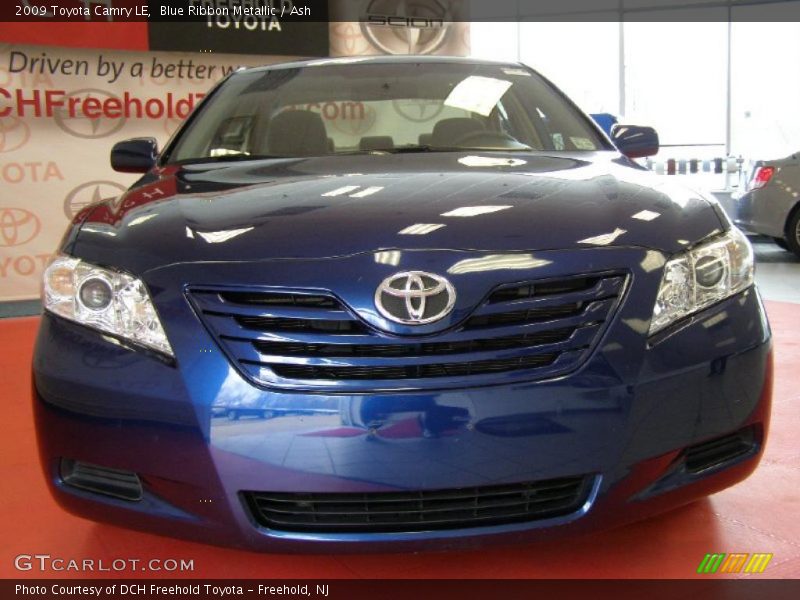 Blue Ribbon Metallic / Ash 2009 Toyota Camry LE
