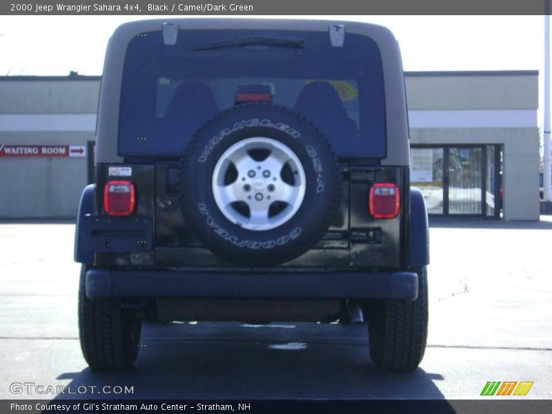 Black / Camel/Dark Green 2000 Jeep Wrangler Sahara 4x4