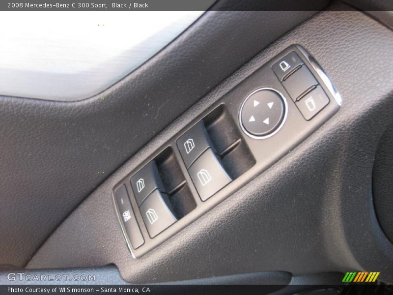 Black / Black 2008 Mercedes-Benz C 300 Sport