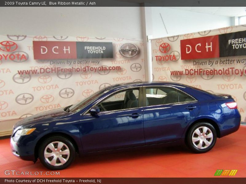 Blue Ribbon Metallic / Ash 2009 Toyota Camry LE