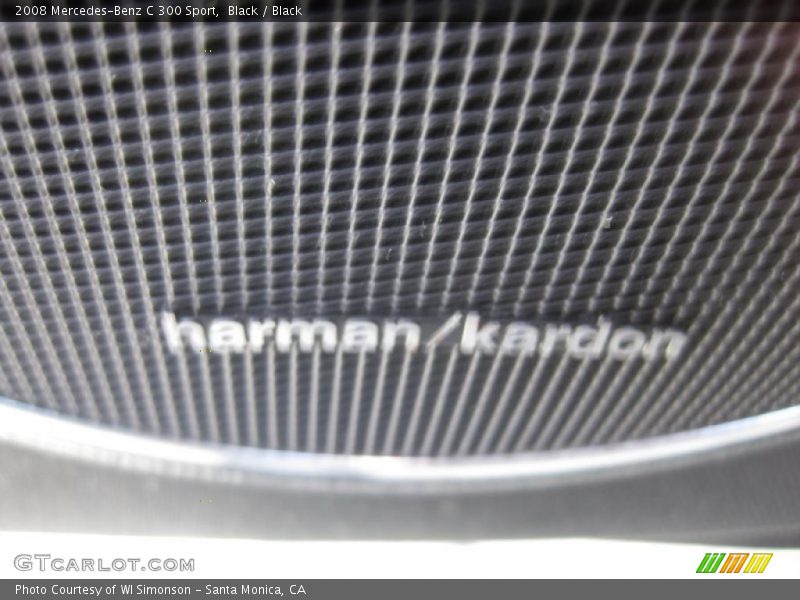 Black / Black 2008 Mercedes-Benz C 300 Sport
